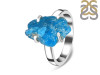 Neon Apatite Rough Adjustable Ring-ADJ-R NAR-2-22