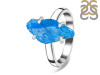 Neon Apatite Rough Ring-R-Size-8 NAR-2-221