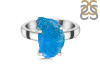 Neon Apatite Rough Ring-R-Size-7 NAR-2-222
