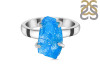 Neon Apatite Rough Ring-R-Size-7 NAR-2-223