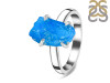 Neon Apatite Rough Ring-R-Size-7 NAR-2-223