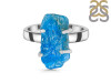 Neon Apatite Rough Ring-R-Size-6 NAR-2-224