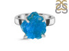 Neon Apatite Rough Ring-R-Size-5 NAR-2-226