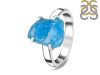 Neon Apatite Rough Ring-R-Size-9 NAR-2-228