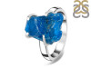 Neon Apatite Rough Ring-R-Size-5 NAR-2-232