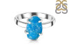 Neon Apatite Rough Ring-R-Size-8 NAR-2-234