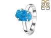 Neon Apatite Rough Ring-R-Size-8 NAR-2-234