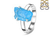 Neon Apatite Rough Ring-R-Size-8 NAR-2-235