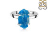 Neon Apatite Rough Ring-R-Size-6 NAR-2-236