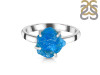 Neon Apatite Rough Ring-R-Size-10 NAR-2-240