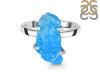 Neon Apatite Rough Ring-R-Size-5 NAR-2-241