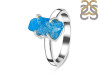 Neon Apatite Rough Ring-R-Size-8 NAR-2-245