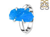 Neon Apatite Rough Ring-R-Size-6 NAR-2-249