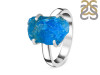 Neon Apatite Rough Ring-R-Size-6 NAR-2-251
