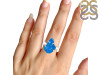 Neon Apatite Rough Ring-R-Size-8 NAR-2-253