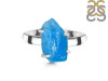 Neon Apatite Rough Ring-R-Size-7 NAR-2-254