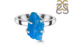 Neon Apatite Rough Ring-R-Size-8 NAR-2-255