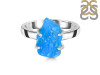 Neon Apatite Rough Ring-R-Size-8 NAR-2-256