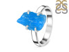 Neon Apatite Rough Ring-R-Size-8 NAR-2-256