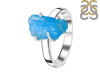 Neon Apatite Rough Ring-R-Size-10 NAR-2-258