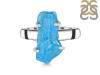 Neon Apatite Rough Ring-R-Size-10 NAR-2-263