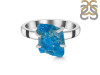 Neon Apatite Rough Ring-R-Size-8 NAR-2-264