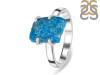 Neon Apatite Rough Ring-R-Size-8 NAR-2-264