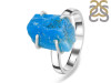 Neon Apatite Rough Ring-R-Size-8 NAR-2-265