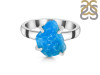 Neon Apatite Rough Ring-R-Size-6 NAR-2-267