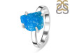 Neon Apatite Rough Ring-R-Size-6 NAR-2-267