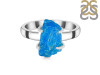 Neon Apatite Rough Ring-R-Size-8 NAR-2-271