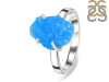 Neon Apatite Rough Ring-R-Size-7 NAR-2-272