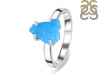 Neon Apatite Rough Ring-R-Size-10 NAR-2-274