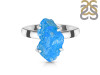 Neon Apatite Rough Ring-R-Size-10 NAR-2-276