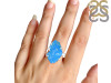 Neon Apatite Rough Ring-R-Size-10 NAR-2-276