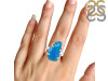 Neon Apatite Rough Ring-R-Size-6 NAR-2-278