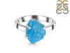 Neon Apatite Rough Ring-R-Size-10 NAR-2-280