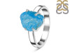 Neon Apatite Rough Ring-R-Size-10 NAR-2-280