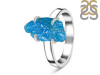 Neon Apatite Rough Ring-R-Size-8 NAR-2-283