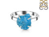 Neon Apatite Rough Ring-R-Size-8 NAR-2-284