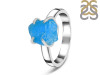 Neon Apatite Rough Ring-R-Size-8 NAR-2-286