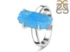 Neon Apatite Rough Ring-R-Size-9 NAR-2-287