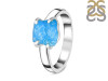 Neon Apatite Rough Ring-R-Size-8 NAR-2-288