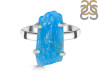 Neon Apatite Rough Ring-R-Size-6 NAR-2-290