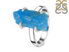 Neon Apatite Rough Ring-R-Size-6 NAR-2-290