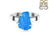 Neon Apatite Rough Ring-R-Size-6 NAR-2-291