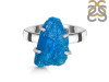 Neon Apatite Rough Ring-R-Size-7 NAR-2-294
