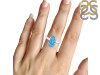 Neon Apatite Rough Ring-R-Size-8 NAR-2-296