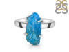 Neon Apatite Rough Ring-R-Size-9 NAR-2-297