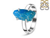 Neon Apatite Rough Ring-R-Size-9 NAR-2-297